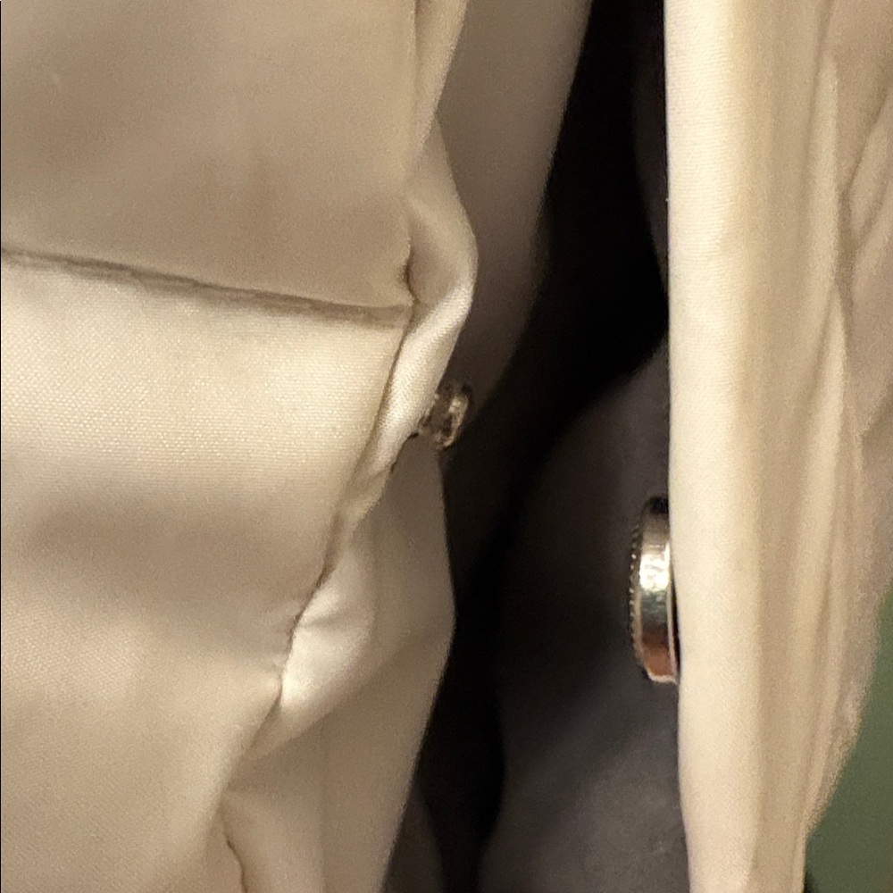 Free Country white puffer vest. 50% down. SZ XL - Picture 7 of 9